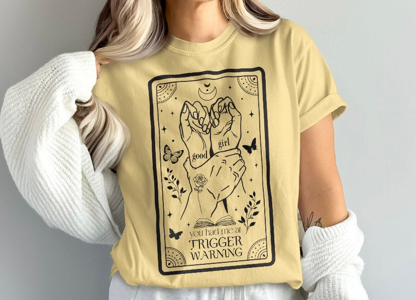 Good Girl Tarot Card Tee