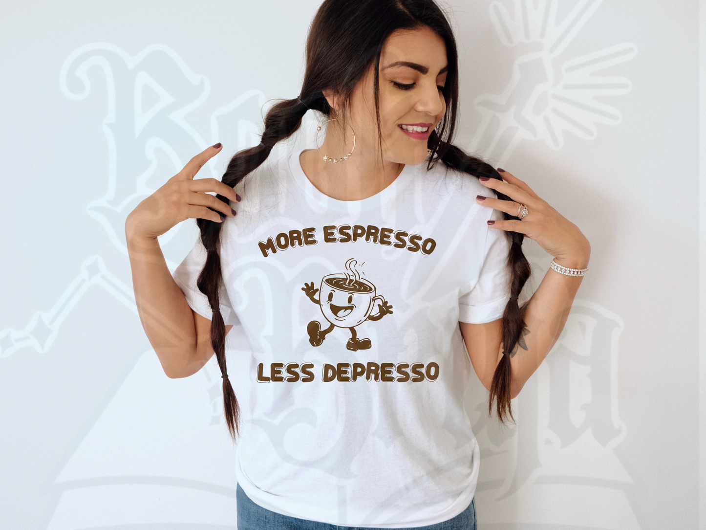 More Espresso Less Depresso Tee