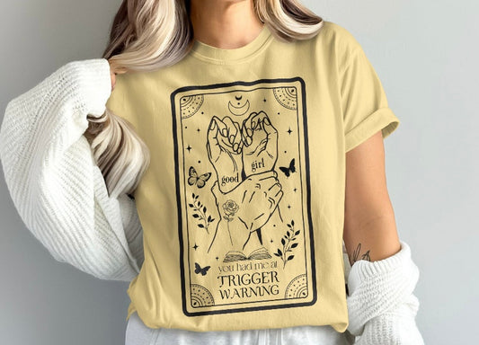 Good Girl Tarot Card Tee