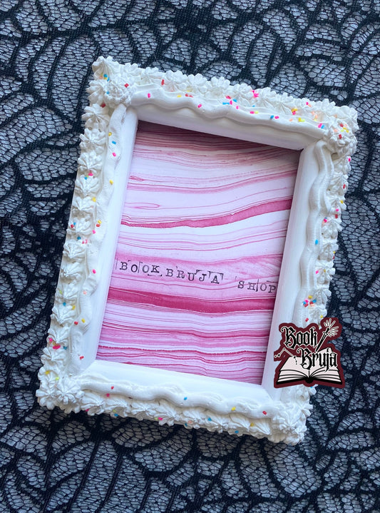 White Sweets Frame