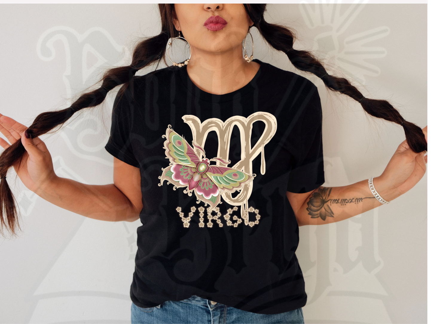 Virgo Moth Tee