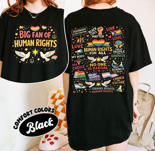 Big Fan of Human Rights Tee