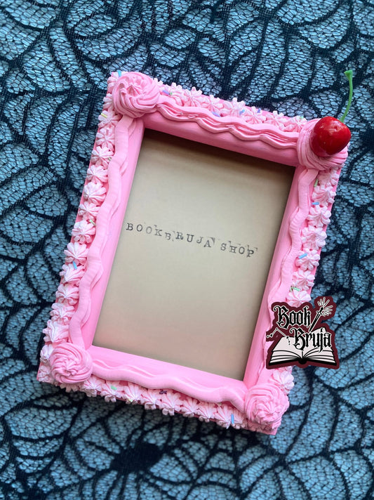 Pink Cherry On Top Frame