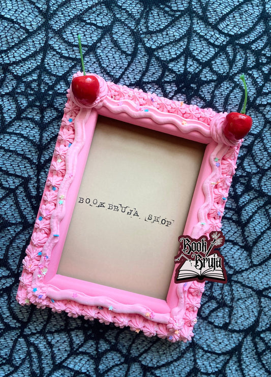 Pink Cherries On Top Frame