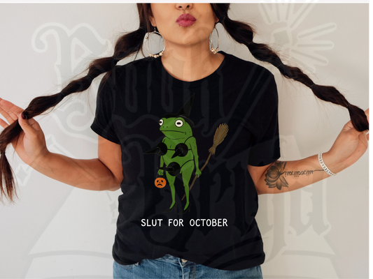 Slut for October Tee