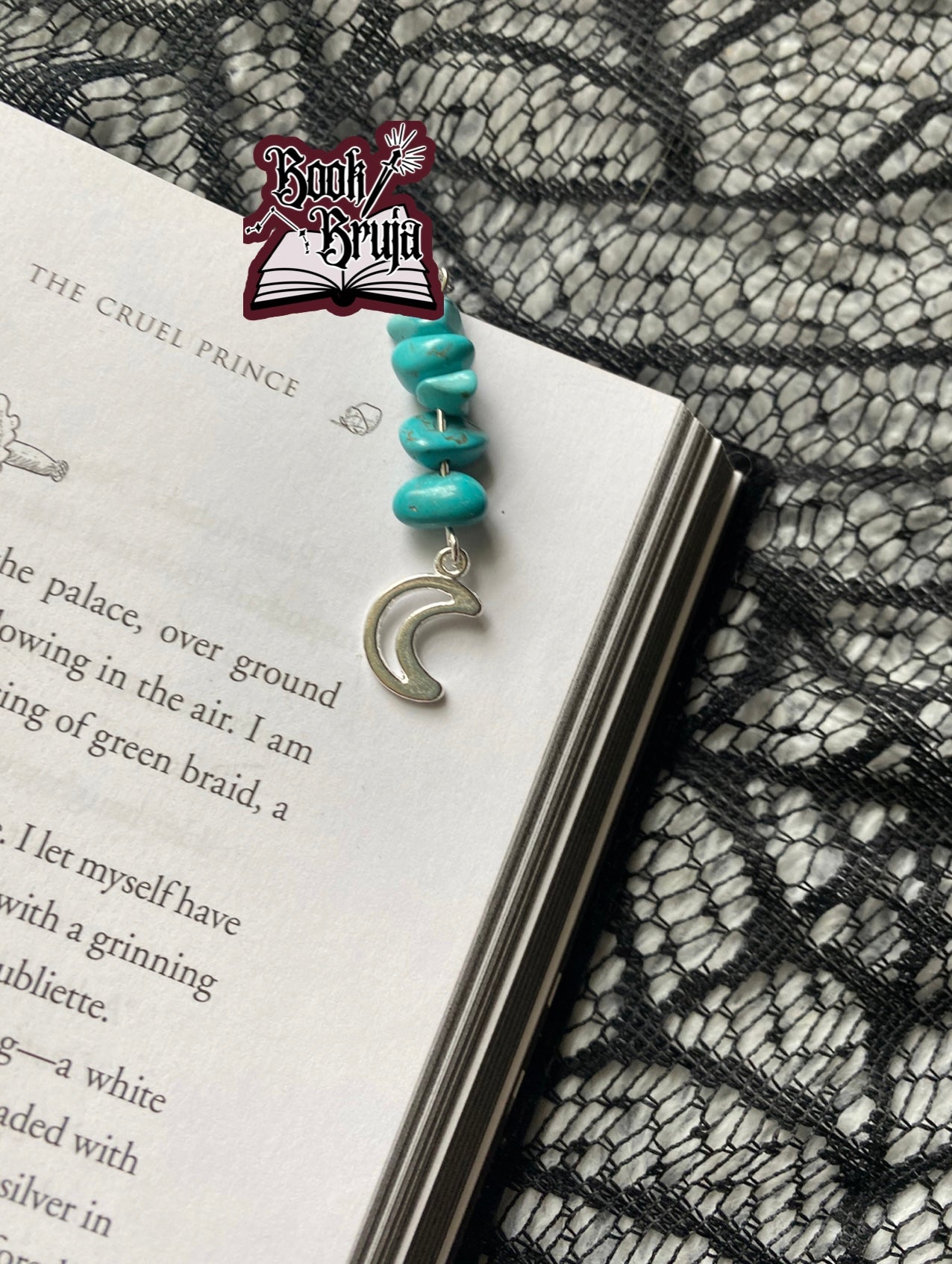 Turquoise Moon Bookmark