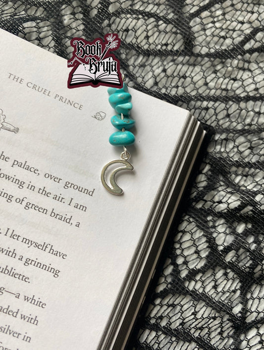 Turquoise Moon Bookmark