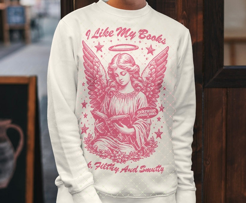 I like my Books Dark, Filthy, & Smutty Tee