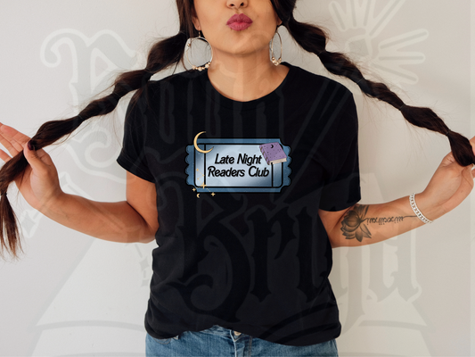 Late Night Readers Club Tee