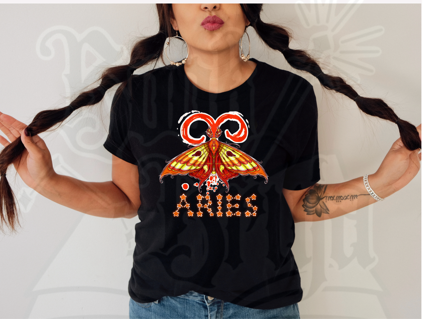 Aries Moth Tee