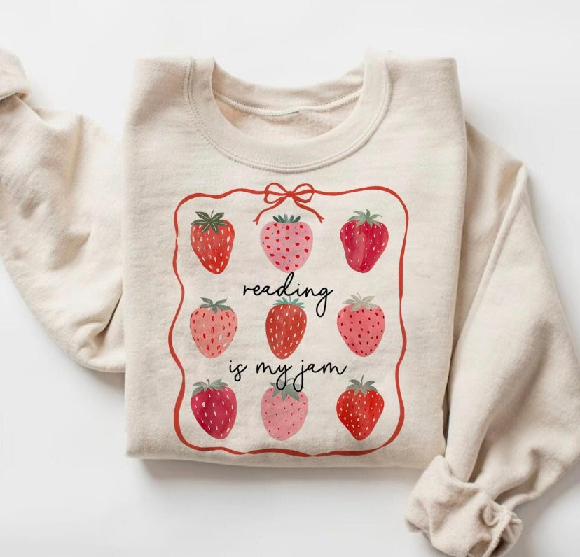 Reading is my Jam Tee