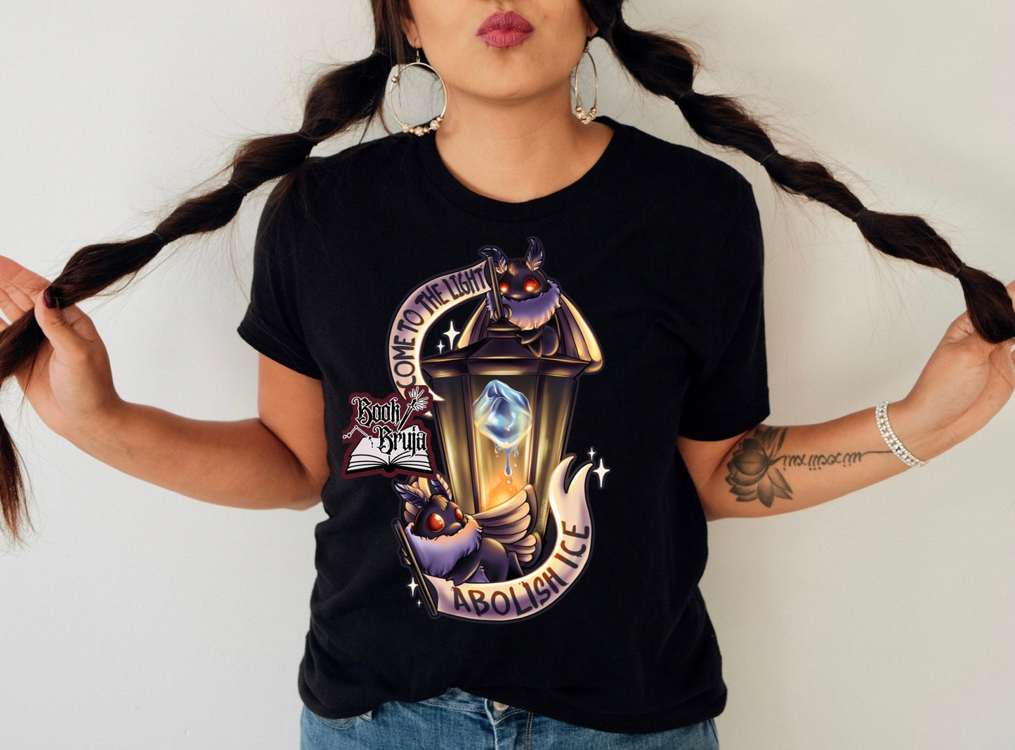 Come to the Light Abolish Ice Tee