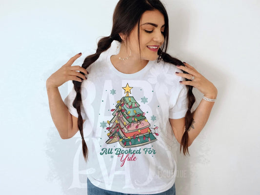 All Booked for Yule Tee