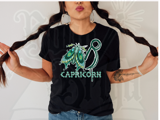 Capricorn Moth Tee