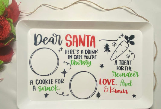 Custom Santa Tray