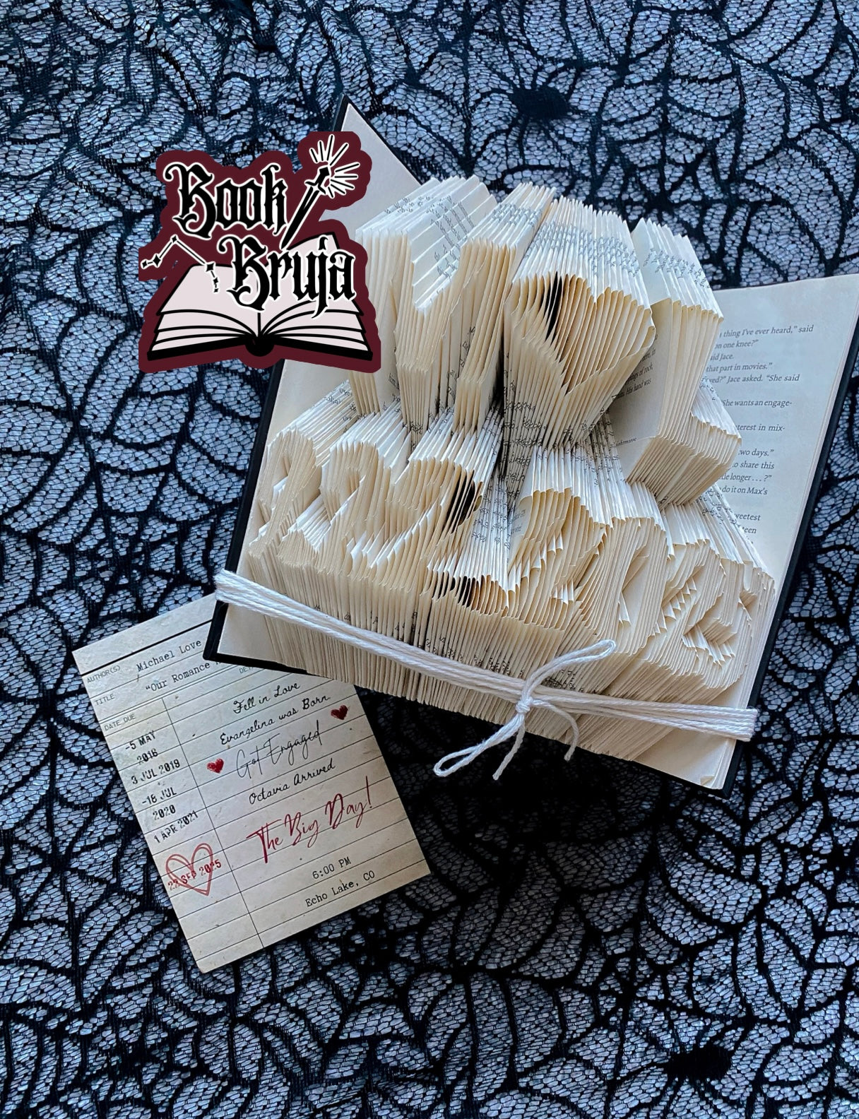 Folded Book Art