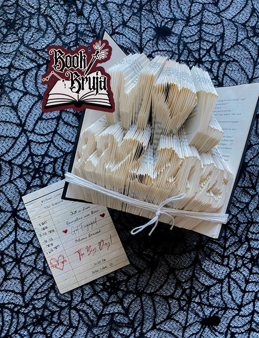 Folded Book Art