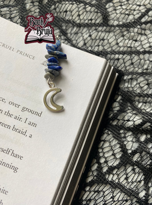 Lapis Lazuli Moon Bookmark
